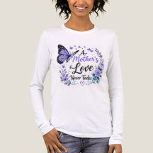 Mariposa Morada Amor de Madre Nunca se Marchita