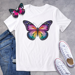 Camiseta Triblenda Mariposa Vivid Rainbow