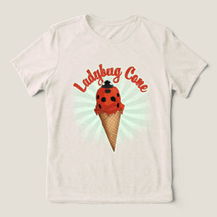 Camiseta Triblenda Mariquita Retro Vintage Arte Caprichoso de Helad