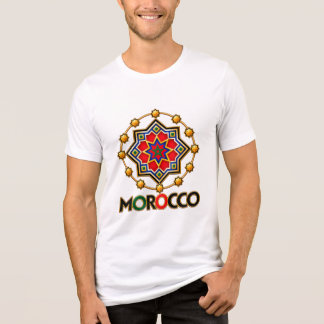 Camiseta Triblenda Marruecos Estrella Geométrica Marroquí Viaje