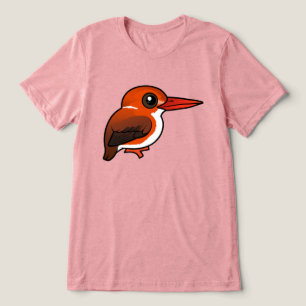 Camiseta Triblenda Martin pescador pigmeo de Madagascar Birdorable