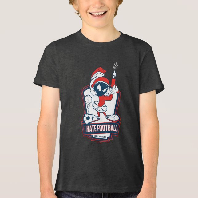 Camiseta Triblenda MARVIN THE MARTIAN™ "I Hate Football" Graphic (Anverso)