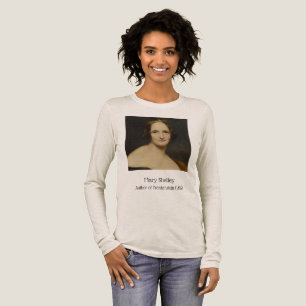 Camiseta Triblenda Mary Shelley, autora de Frankenstein, 1818 Tri-Ble