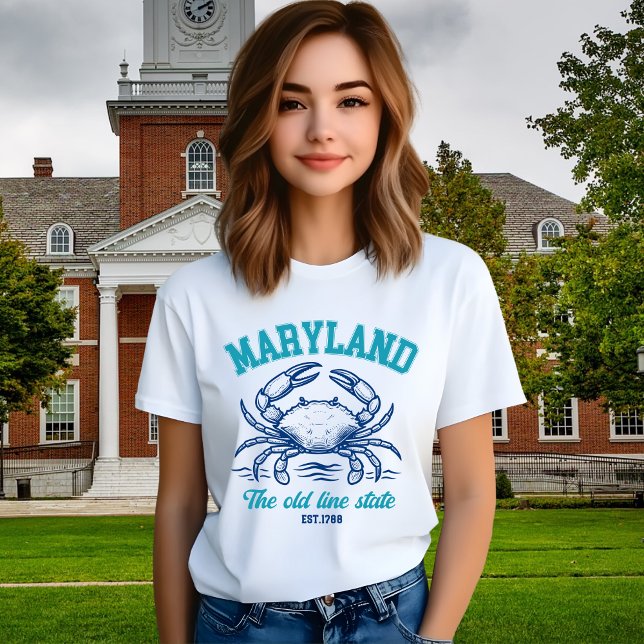 Camiseta Triblenda Maryland Old Line State - Maryland Pride (Subido por el creador)