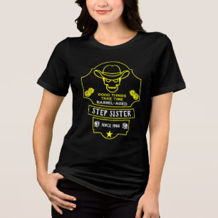 Camiseta Triblenda Más allá de la colina envejeciendo