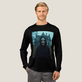 Camiseta Triblenda Máscara de sonrisa de vintage