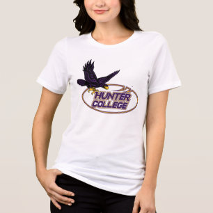 Camiseta Triblenda Mascota de los Hawks de Hunter College