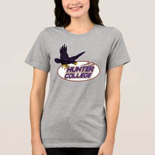 Camiseta Triblenda Mascota de los Hawks de Hunter College