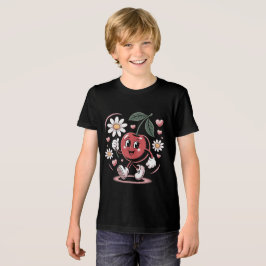 Camiseta Triblenda Mascota Delight Cherry - Personaje Retro Cherry