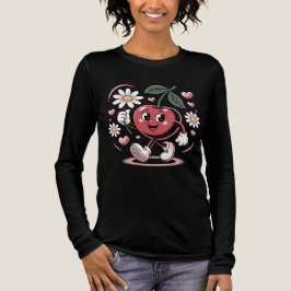 Camiseta Triblenda Mascota Delight Cherry - Personaje Retro Cherry