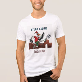 Camiseta Triblenda Mascota Deportiva Fútbol Atlas Stork Marruecos 202