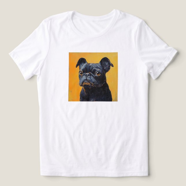 Camiseta Triblenda Mascota Mamá Personalizado Foto Perro Regalo de ma (Diseño delantero )