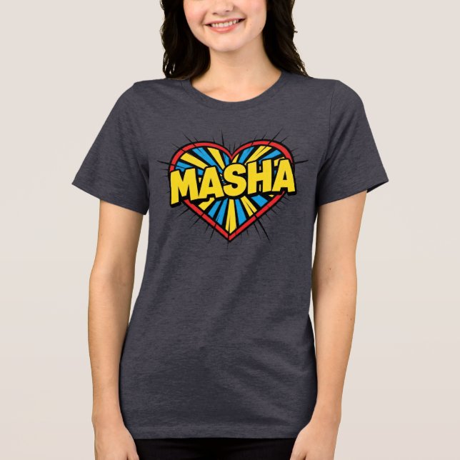 Camiseta Triblenda Masha Love (Anverso)