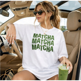 Camiseta Triblenda Matcha Gift, MATCHA shirt, matcha tee