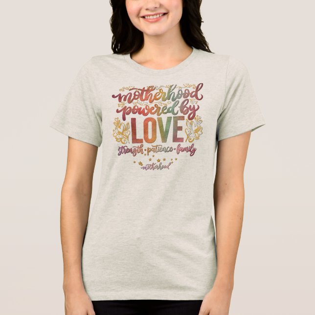 Camiseta Triblenda Maternidad (Anverso)