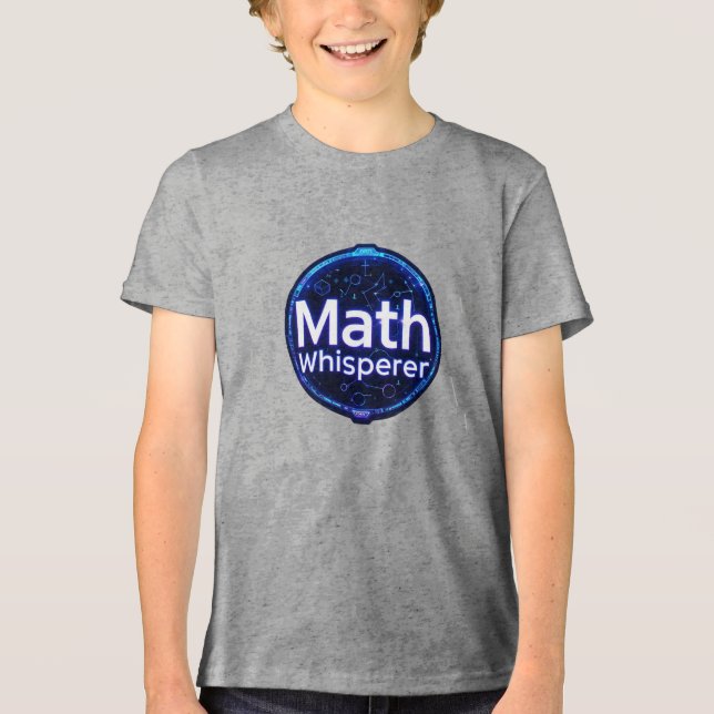 Camiseta Triblenda Math Math Math Whisperer (Anverso)