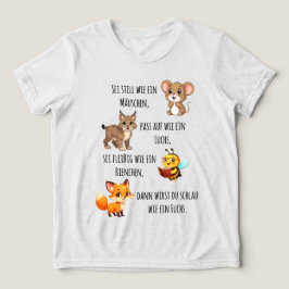 Camiseta Triblenda Mäuschen - Luchs - Biene - Fuchs | Schulanfang