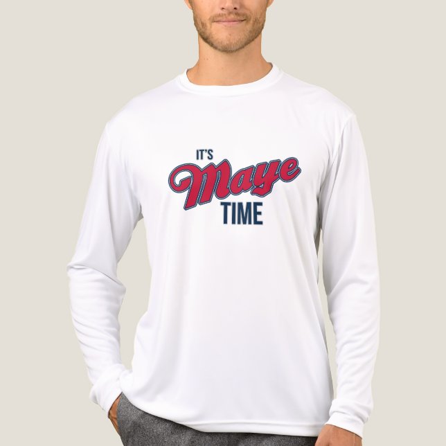 Camiseta Triblenda Maye Fan Long Sleeve Tee | Game Day Football (Anverso )