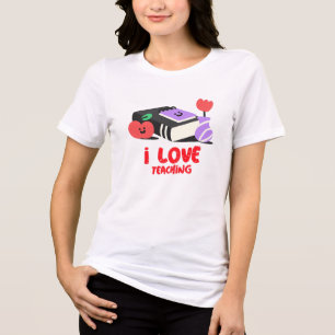 Camiseta Triblenda Me Encanta Enseñar