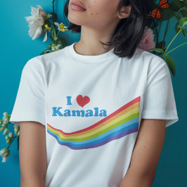 Camiseta Triblenda Me encanta la elección de Kamala como una elección