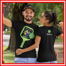 Camiseta Triblenda Me encanta la foto deportiva de Pickleball Green P