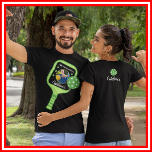 Camiseta Triblenda Me encanta la foto deportiva de Pickleball Green P