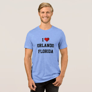 CAMISETA TRIBLENDA ME ENCANTA ORLANDO, FLORIDA
