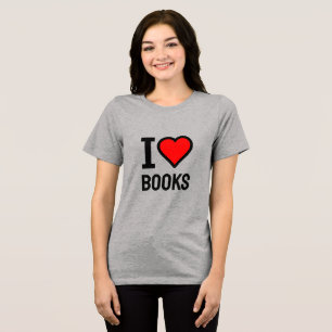 Camiseta Triblenda Me encantan los libros