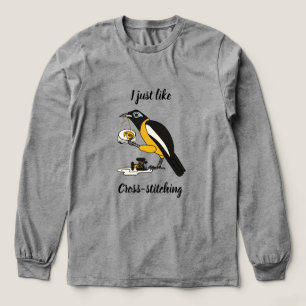 Camiseta Triblenda Me gusta el cosido cruzado