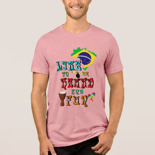 Camiseta Triblenda Me Gusta Ser Escuchado Y Divertido