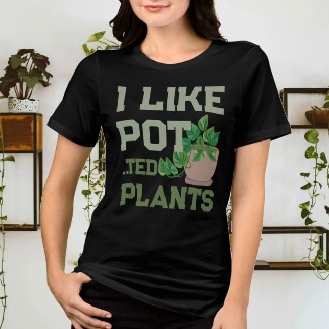 Camiseta Triblenda Me Gustan Las Plantas Graciosas (Subido por el creador)