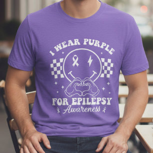 Camiseta Triblenda Me pongo morado Conciencia de la Epilepsia