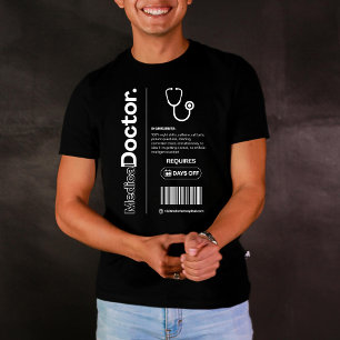 Camiseta Triblenda Médico – Humor Divertido de Trabajo, Regalo de Ofi