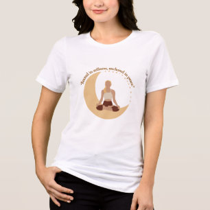 Camiseta Triblenda Meditación Lunar – Bienestar Celestial