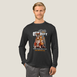 Camiseta Triblenda Mejor Amigo (Modo oscuro) | Manga Larga para Hombr