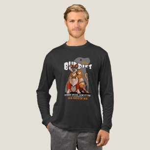 Camiseta Triblenda Mejor Amigo (Modo oscuro)   Manga Larga para Hombr
