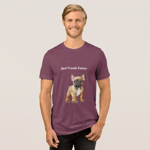 Camiseta Triblenda Mejor Amigos Perro Frenchie