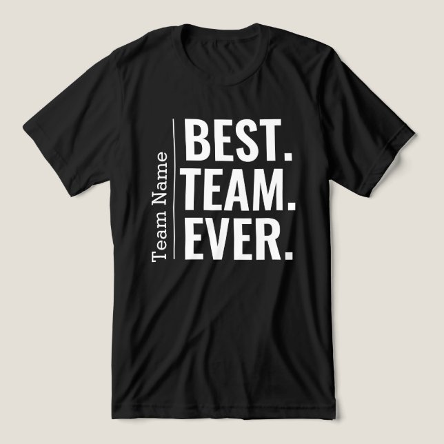 Camiseta Triblenda Mejor equipo de trabajo del equipo de compañeros d (Diseño delantero )