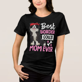 Camiseta Triblenda Mejor Frontera Collie Mamá