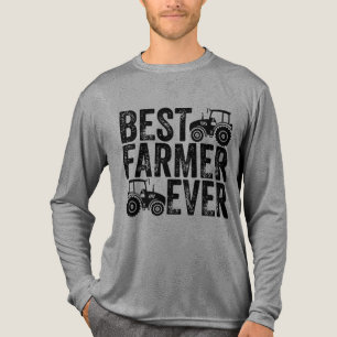 Camiseta Triblenda Mejor Granjero de Todos los Tiempos - Amantes de l