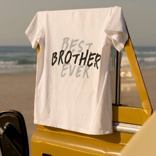 Camiseta Triblenda Mejor Hermano de Todos los Tiempos Moderno Grunge 