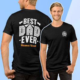 Camiseta Triblenda Mejor Papá Cada Vez Gracioso Día Del Padre Camisas