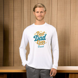 Camiseta Triblenda Mejor Papá Nunca | Regalo personalizado del Día de