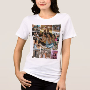 Camiseta Triblenda Mejores Amigas Para Siempre 11 Colage de Fotos Ami