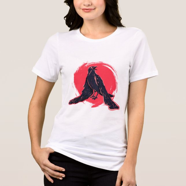 Camiseta Triblenda Melancholy x Raven (Anverso)