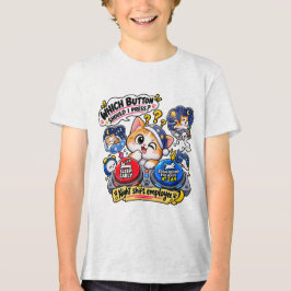 Camiseta Triblenda Meme de gato | Diseño de humor de gato lindo diver