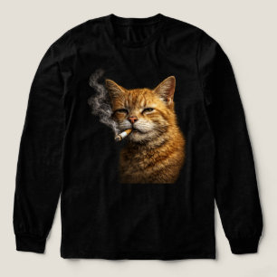 Camiseta Triblenda Meme de gato divertido y estúpidamente genial — Ga