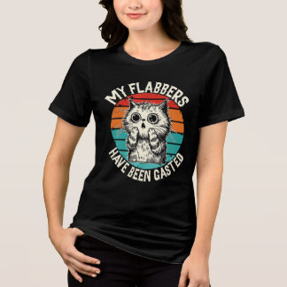 Camiseta Triblenda Meme De Gato Gracioso Mis Flabbers Han Sido Hombre