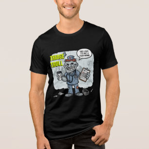 Camiseta Triblenda Meme Triage Troll-Nurse Humor ER Med Arte Gráfico