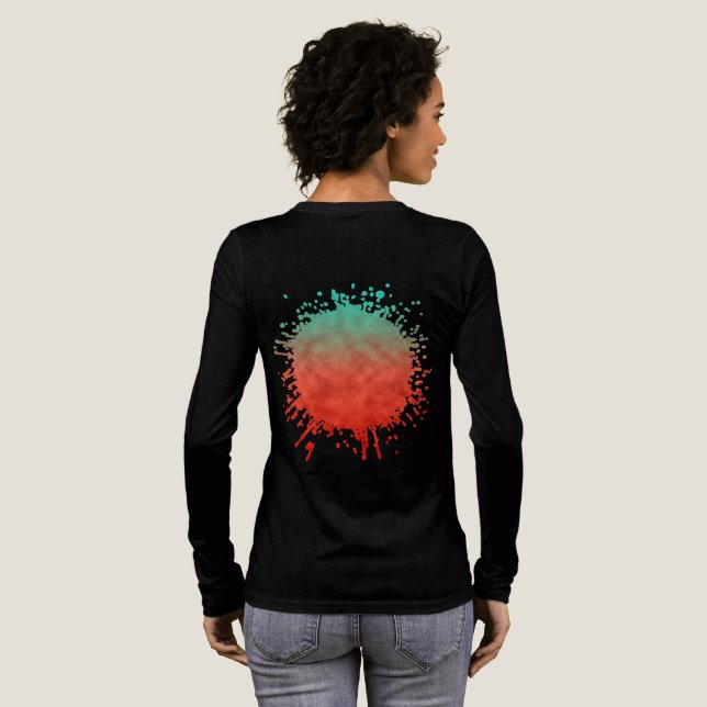 Camiseta Triblenda Memoria del cielo coral (Reverso Completo )